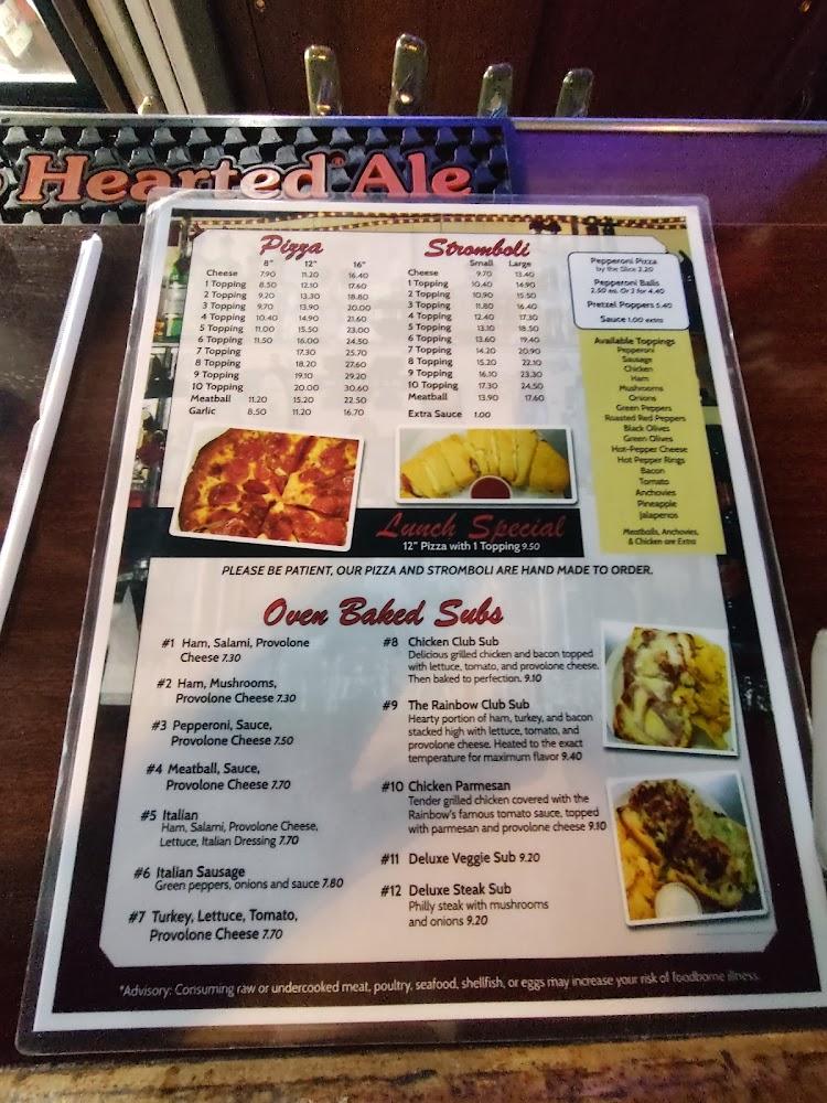 Rainbow Cafe Menu image 3