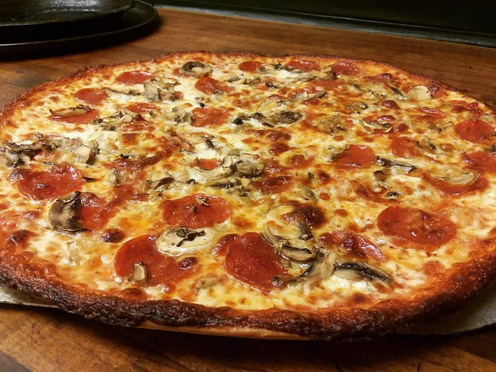 Pepperoni Mushroom Pizza